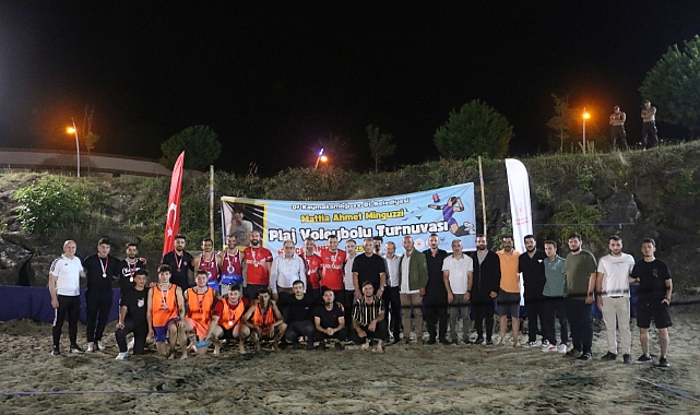 OF'TA AHMET MİNGUZZİ ADINA TURNUVA DÜZENLENDİ