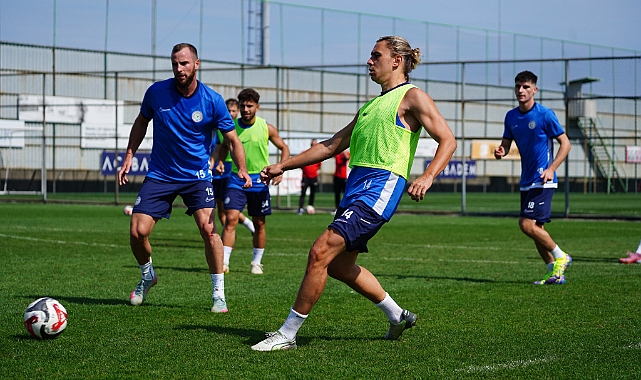 RİZESPOR, ANTALYASPOR HAZIRLIKLARINA BAŞLADI