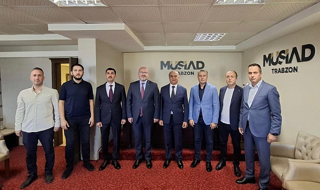 TACİKİSTAN BÜYÜKELÇİSİ TRABZON'DA İŞ DÜNYASI İLE BULUŞTU