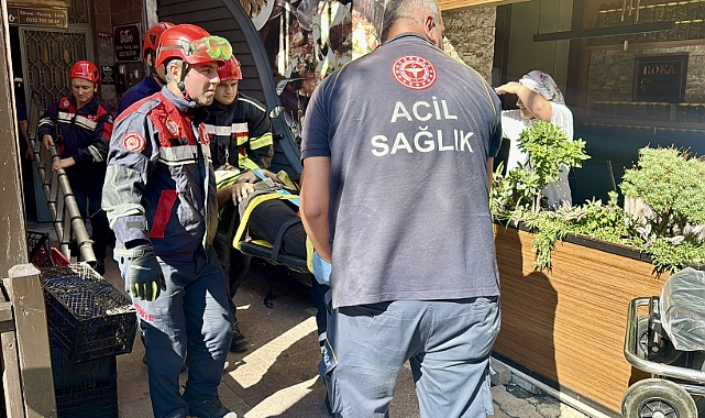 TRABZON'DA KORKUNÇ OLAY... 1 İŞÇİ ASANSÖR BOŞLUĞUNA DÜŞTÜ!