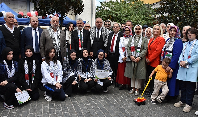 TRABZON'DAN GAZZE'YE DESTEK