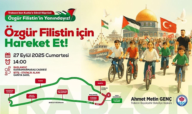 TRABZON GAZZE İÇİN HAREKETE GEÇİYOR