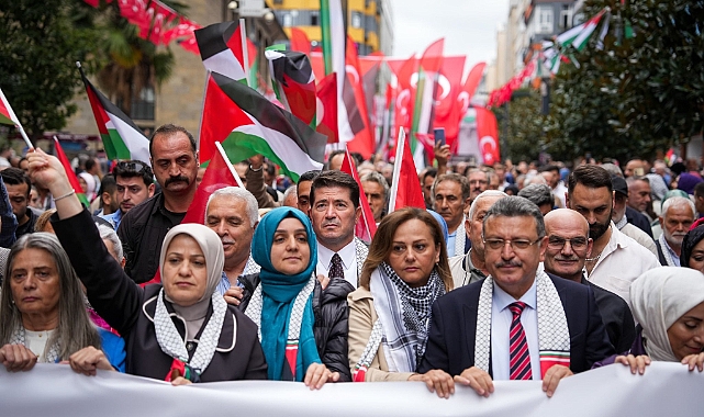 TRABZON, GAZZE İÇİN TEK YÜREK