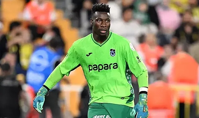 TRABZONSPOR'DA ANDRE ONANA FIRTINASI
