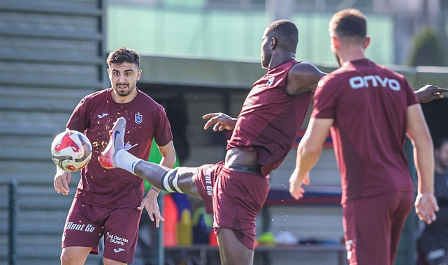 TRABZONSPOR'DA HIRSLI İDMAN... DERBİDE HEDEF 3 PUAN