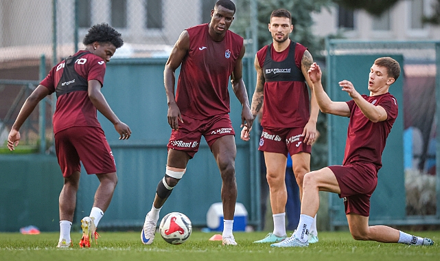 TRABZONSPOR, FENERBAHÇE MAÇININ HAZIRLIKLARINA BAŞLADI