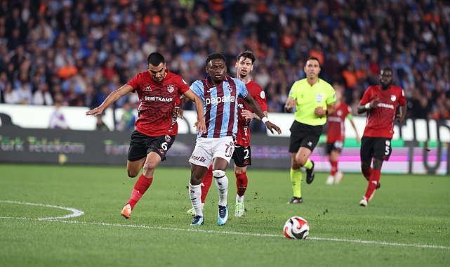 TRABZONSPOR EVİNDE KAYIP... FIRTINA 1 PUANA RAZI