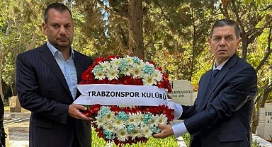 TRABZONSPOR'UN EFSANE BAŞKANI DUALARLA ANILDI
