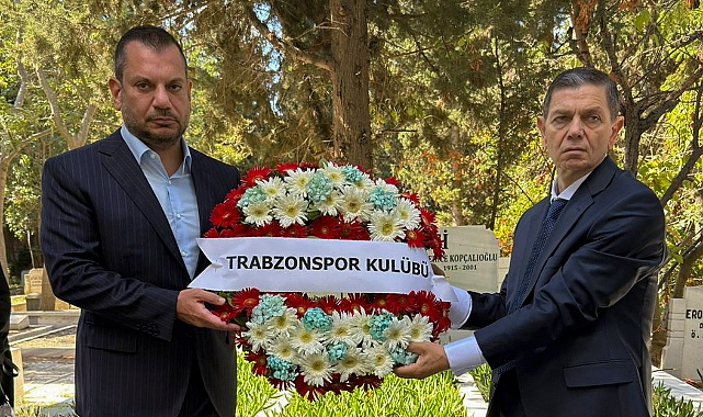 TRABZONSPOR'UN EFSANE BAŞKANI DUALARLA ANILDI