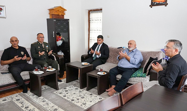 VALİ VEKİLİ ERDOĞAN GAZİLERİ UNUTMADI