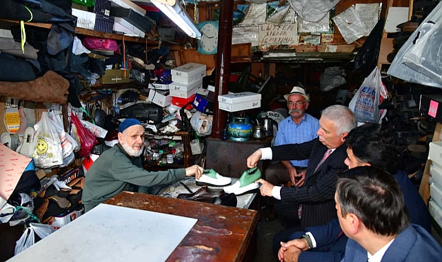 VALİ YILDIRIM SAHAYA İNDİ... ESNAFIN TALEPLERİNİ DİNLEDİ