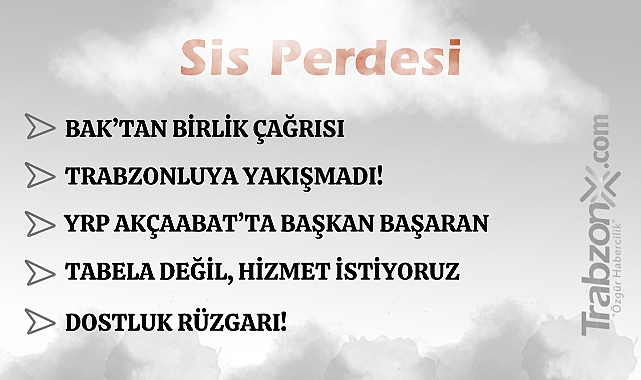 14.10.2025 SİS PERDESİ