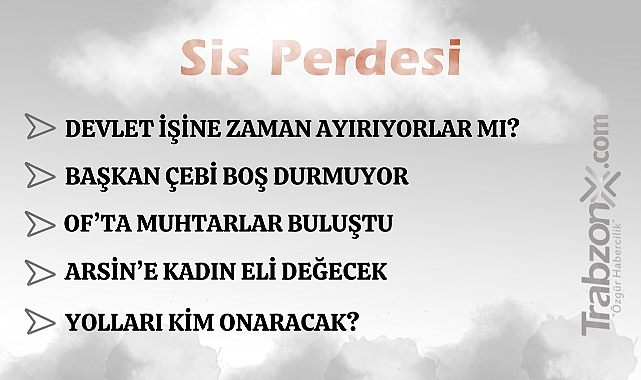 23.10.2025 SİS PERDESİ