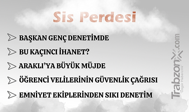 25.10.2025 SİS PERDESİ