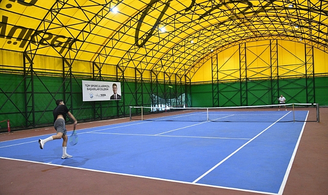 ‘29 EKİM CUMHURİYET BAYRAMI TENİS TURNUVASI’ KAYITLARI BAŞLADI