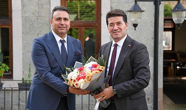 BAŞKAN KAYA'DAN BAŞER'E 'HAYIRLI OLSUN' ZİYARETİ