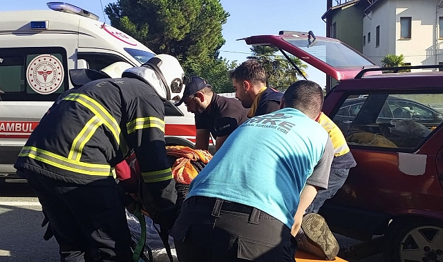 BULANCAK'TA FECİ KAZA: 1 ÖLÜ, 1 YARALI