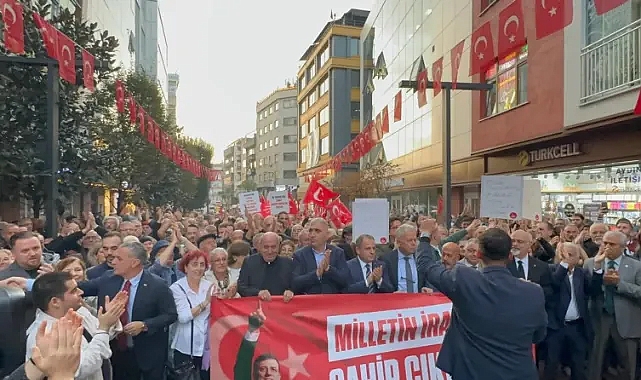 CHP TRABZON İMAMOĞLU İÇİN YÜRÜDÜ