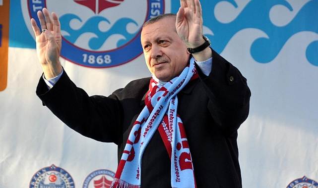 CUMHURBAŞKANI ERDOĞAN TRABZON'A GELİYOR