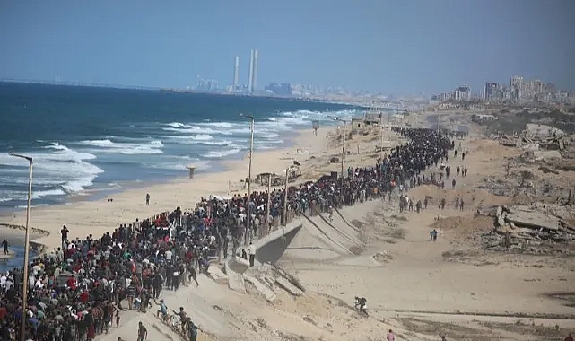 GAZZE'DEN TARİHİ GÖRÜNTÜLER! 