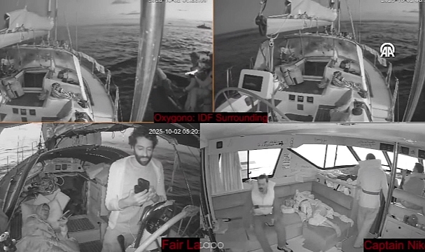 İSRAİL SAVAŞ GEMİLERİ SUMUD FİLOSUNU KUŞATTI!