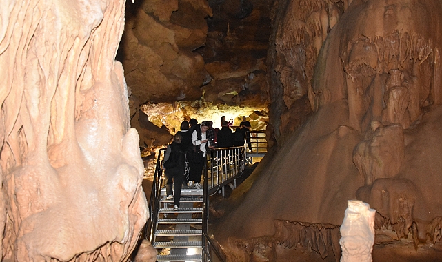 KARACA MAĞARASINA ZİYARETÇİ AKINI