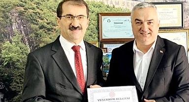 KÜLEKÇİ'YE TEŞEKKÜR BELGESİ