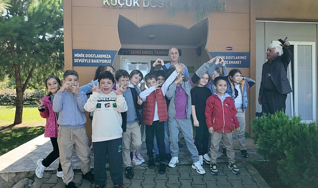 ORTAHİSAR BELEDİYESİ, ÇOCUKLARA HAYVAN SEVGİSİ AŞILIYOR