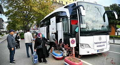 ORTAHİSAR BELEDİYESİ'NDEN ŞEHİT AİLELERİNE ULAŞIM DESTEĞİ