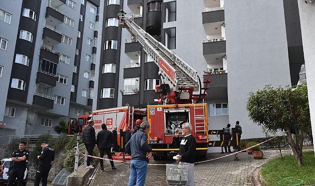 ORTAHİSAR'DA YANGIN KORKUTTU: 1 YARALI