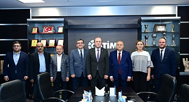 REKTÖR ÇUVALCI'DAN BAŞKENT'E ÇIKARMA