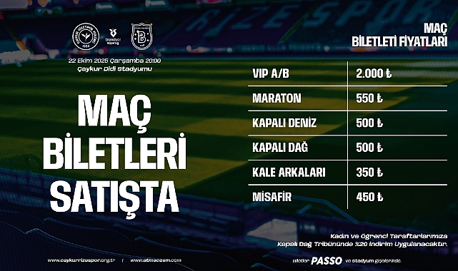 RİZESPOR BİLETLERİ SATIŞA ÇIKARDI... İŞTE FİYATLAR