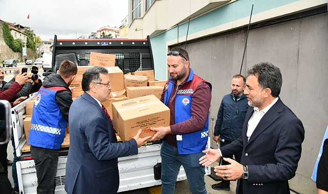 TRABZON'DA GAZZE İÇİN YARDIM SEFERBERLİĞİ