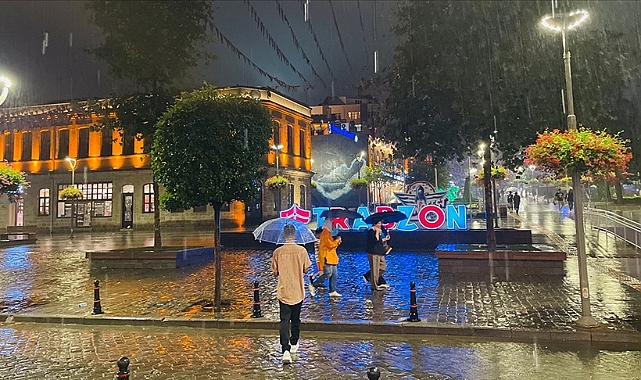 TRABZON İÇİN 'SARI KOD' UYARISI