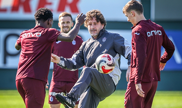 TRABZONSPOR'DA DERBİ MESAİSİ BAŞLADI