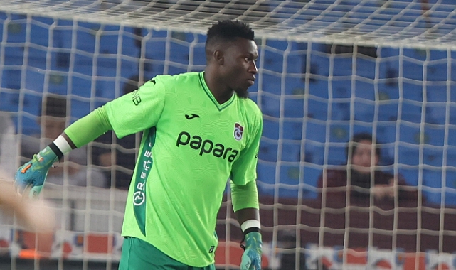 TRABZONSPOR'DA ONANA DUVAR ÖRDÜ