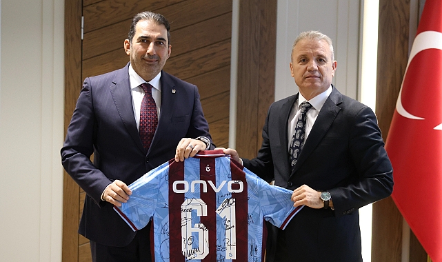 TRABZONSPOR'DAN EMNİYET MÜDÜRÜ LOĞOĞLU'NA ZİYARET