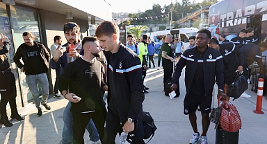 TRABZONSPOR KAFİLESİ İSTANBUL'A GİTTİ