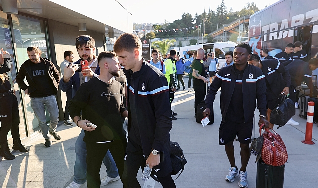 TRABZONSPOR KAFİLESİ İSTANBUL'A GİTTİ