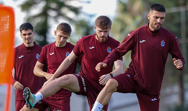 TRABZONSPOR TAKTİK ÇALIŞTI