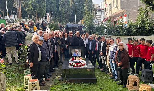 TRABZONSPOR'UN EFSANESİ DUALARLA ANILDI