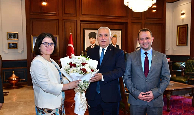 VALİ YILDIRIM PTT TEŞKİLATINI KABUL ETTİ