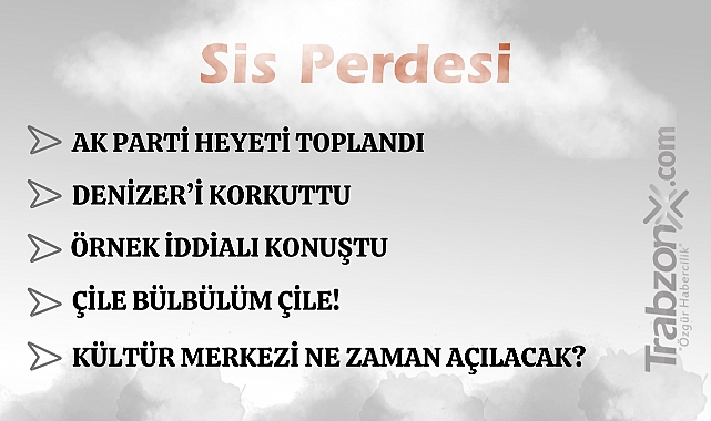01.11.2025 SİS PERDESİ