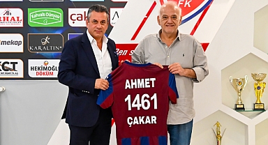 AHMET ÇAKAR'DAN 1461 TRABZON FK'YA ZİYARET