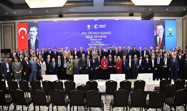 AK PARTİ'NİN BÖLGE TOPLANTISI TRABZON'DA YAPILDI