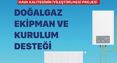 AKÇAABAT BELEDİYESİ'NDEN DAR GELİRLİ AİLELERE DOĞAL GAZ DESTEĞİ 
