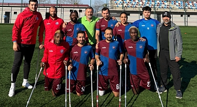 AMPUTE FUTBOL TAKIMI İDDİALI BAŞLAMAK İSTİYOR