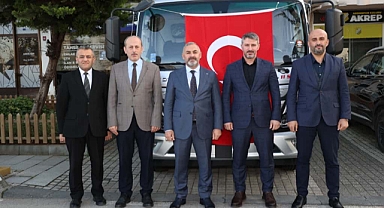 ARSİN’DE ARAÇ  FİLOSU GÜÇLENİYOR 