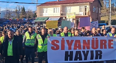 ARTVİN'DE SİYANÜR İSYANI 