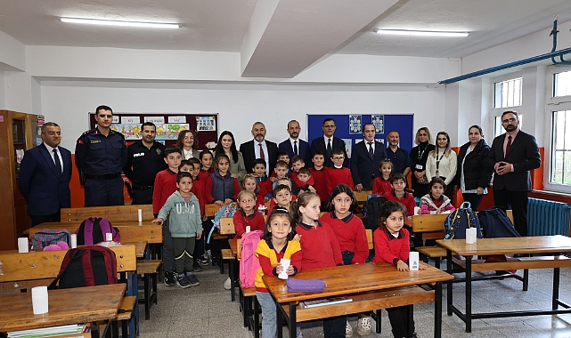 BAŞKAN BİLGİN ÖĞRENCİLERLE BULUŞTU